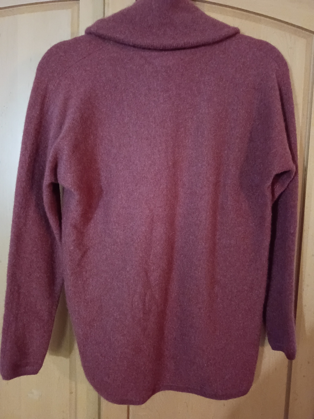 Max Studio Rose Cowl Neck Sweater 100% Cashmere - Picture 6 of 8